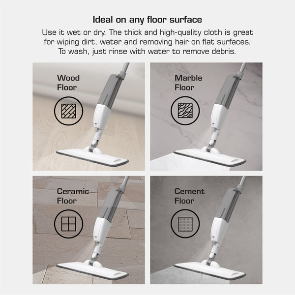 EM10 Spray mop that ideal on any floor surface