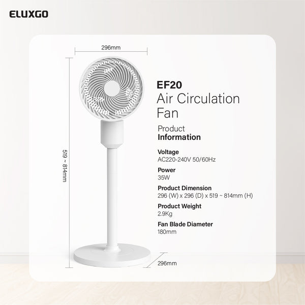 EF20 Air Circulation Stand Fan