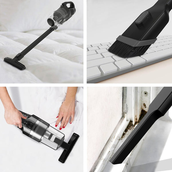Eluxgo EC19C Cordless Vacuum Cleaner Household Cleaning Attachment 