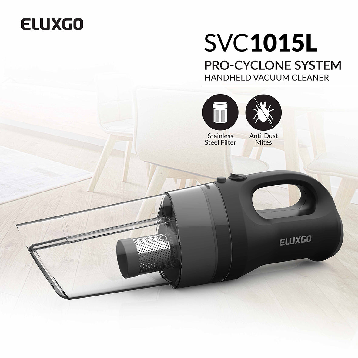 Eluxgo SVC1015L Corded Vacuum Cleaner Multiple Uses