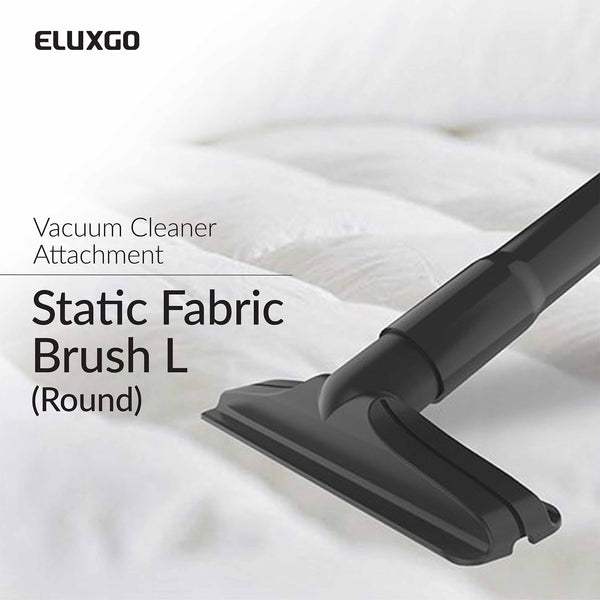 Vacuum dust from any fabric surfaces
